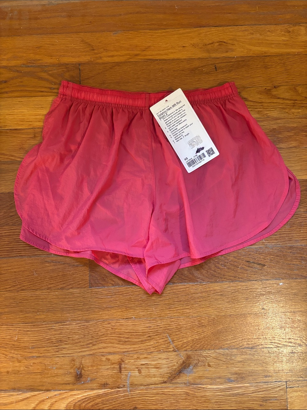 Lululemon dolphin hem running shorts